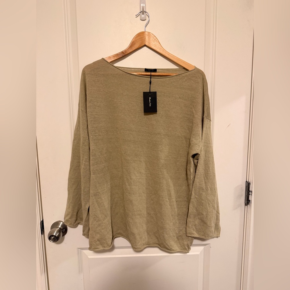 Flowy linen top